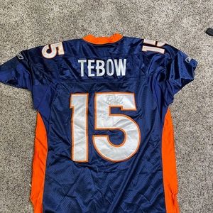 Denver Broncos Tim Tebow Autographed Jersey 3 for 200$